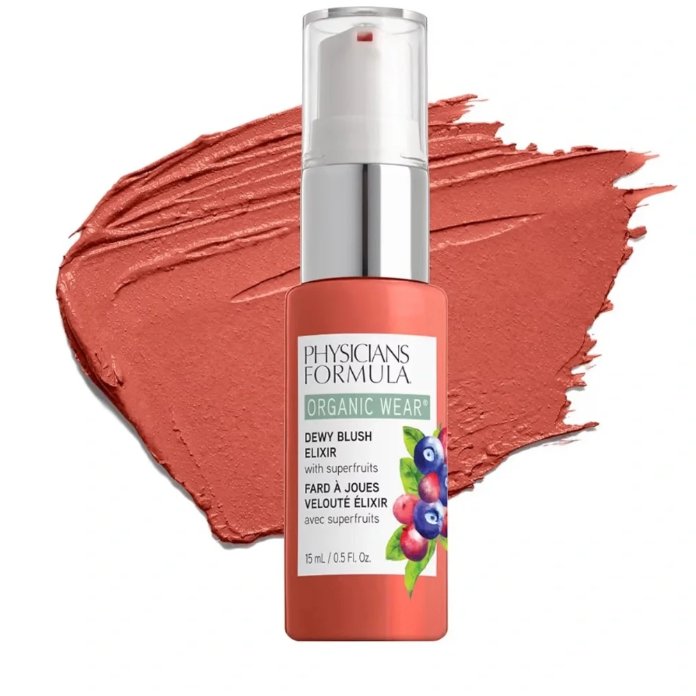 Apricot‎ Glow | Physicians Formula Organic Wear Dewy Blush Elixir
